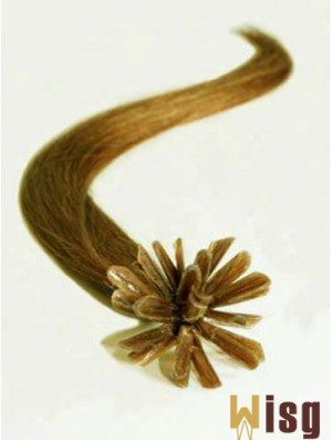 Blonde Straight Convenient Nail/U Tip Hair Extensions
