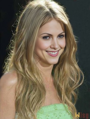  Wigs Remy Human Lace Front Blonde Color Long Length