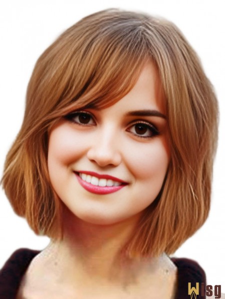 Natasha Gregson Wagner Wigs Remy Human Bobs Cut Chin Length