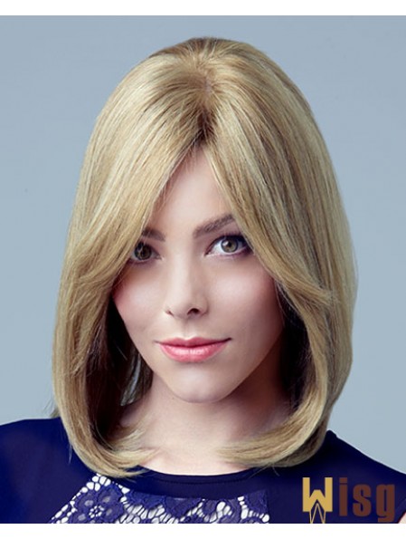 100% Hand Tied Shoulder Bobs Lace Front Monofilament Human Hair Christie Brinkley Wigs