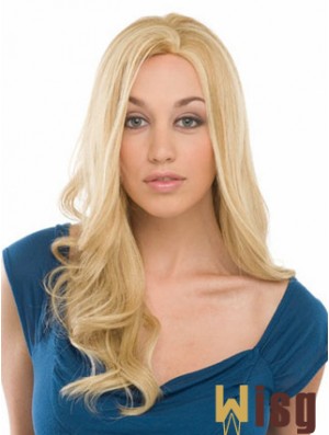 Wavy Layered Capless Blonde Online Long Wigs