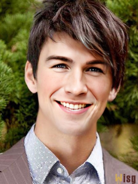 Remy Human Cropped Capless Auburn Best Man Wig