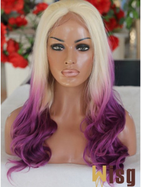 Flexibility 24 inch Long Wavy Wigs For Black Women