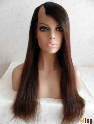 High Quality Auburn Long Straight U Part Wigs