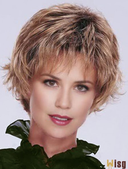 Wavy Layered 6 inch Popular Short Wigs